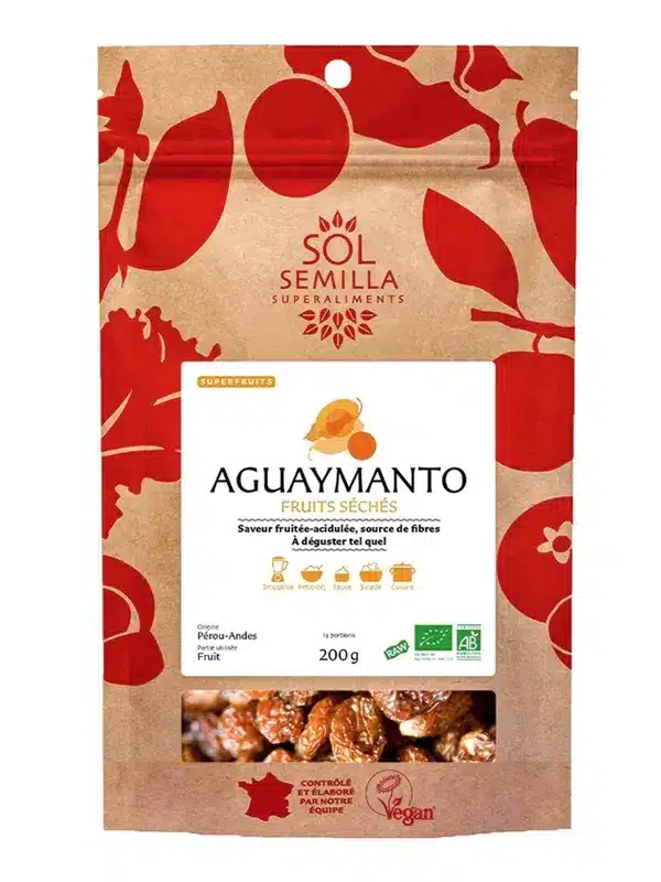 Aguaymanto Bio - Fruits séchés Aguaymanto Bio Séchées riches en antioxydants et vitamines A et C