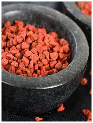 Urucum graines Graines d'Urucum bio riches en bêta-carotène et bienfaits antioxydants