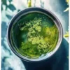 Boisson bleu naturel bio pour hydratation et bienfaits